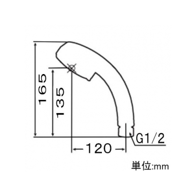 水生活製作所 4Wayメタルシャワー シャワーヘッドアダプター2点付 ABS樹脂・シリコン・EPDM製  SH208-4T 画像3