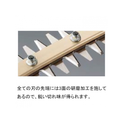 RYOBI(リョービ) 曲面刃 ヘッジトリマ用刃物 特殊刃 サイズ380mm  6731017 画像2
