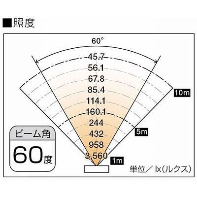 ハタヤ LED投光器60W  LEV-605 画像5