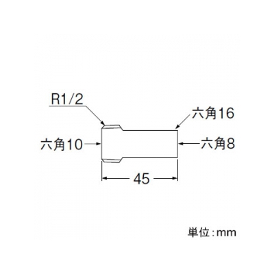 三栄水栓製作所 ボードプラグ 給水栓取出し口のテストプラグ 呼び:13  R77-13 画像2