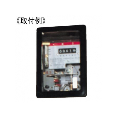 篠原電機 計器用窓枠 PMY型(角型タイプ) 屋内用 樹脂(PVC)製  PMY-1010K3P1 画像2