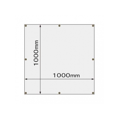 ジェフコム スパッタクロス ガラス繊維織物(両面シリコンコーティング) サイズ:1000×1000mm  SC-1010 画像2