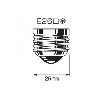 パナソニック シリカ電球 100V 150W形 E26口金  LW100V150W 画像2