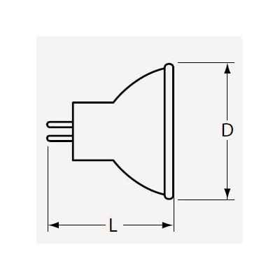 ウシオライティング ★ダイクロイックミラー付きハロゲンランプ JRφ35 12V 20W 狭角 GZ4口金  JR12V20WLN/K3-H 画像2