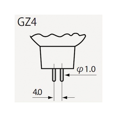 ウシオライティング ★ダイクロイックミラー付きハロゲンランプ JRφ35 12V 20W 狭角 GZ4口金  JR12V20WLN/K3-H 画像3