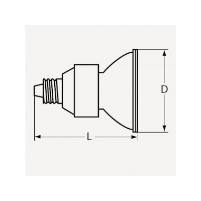 ウシオライティング ★ダイクロイックミラー付きハロゲンランプ JRφ35 12V 20W 狭角 EZ10口金  JR12V20WLN/K3/EZ-H 画像2