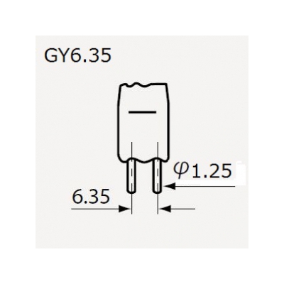 ウシオライティング ★ミニハロゲンランプ 12V 50W GY6.35口金  JC12V50WG/1.25 画像3