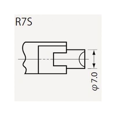 ウシオライティング ★両口金ハロゲンランプ(ショートタイプ) 110V 150W R7S口金  J110V150W/S 画像2