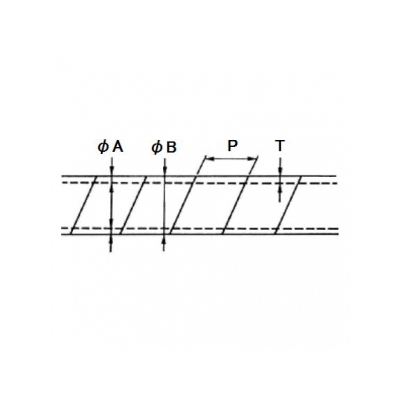 エスケイ工機 電線保護材 スパイラルチューブ 内径Φ4.0mm 外径5.6mm 黒 100m巻  SP-04BK 画像2