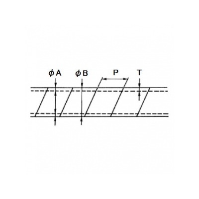 エスケイ工機 電線保護材 スパイラルチューブ 内径Φ10.0mm 外径12.0mm 黒 50m巻  SP-10BK 画像2