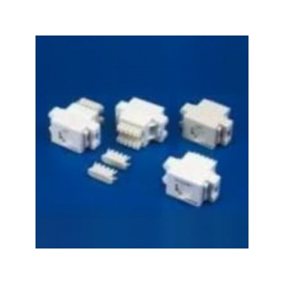 エスケイ工機 RJ-45ジャック コスモシリーズワイド21用シャッター付 LAN/CAT5e文字有り 110タイプ  3014A-ND8-C5AB-S