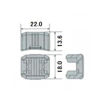 エスケイ工機 ロッキングヘッド 広幅タイプ ナチュラル 25個入り  ED10PAH 画像2