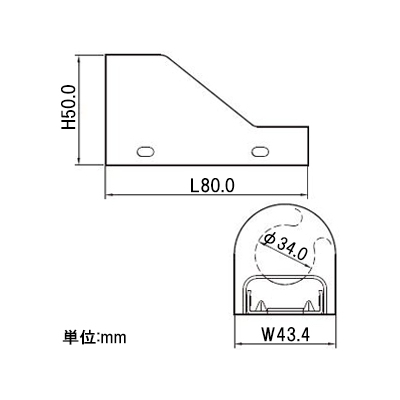 マサル工業 接続コンビネーションコネクター B型 ホワイト 《メタルモール付属品》  B2212 画像2