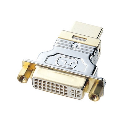 サンワサプライ HDMI変換アダプタ DVI29pin(DVI-I)メス-HDMIオス  AD-HD01