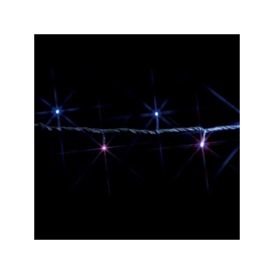 ジェフコム 【屋外用】LEDルミネーション(連結タイプ) LEDストリング 長さ10m 青×ピンク  SJ-E05-10BP