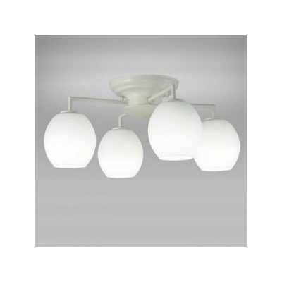 ホタルクス(NEC) LEDシャンデリア 昼白色 小形電球50形×4灯相当 天井直付タイプ  SXZ-LE174701N