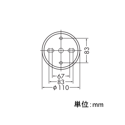 DAIKO LEDブラケットライト 防雨形 非調光タイプ 天井付・壁付・床付兼用 首振壁向10°外向90°回転360°ランプ別売 黒サテン  DOL-3765XB 画像3