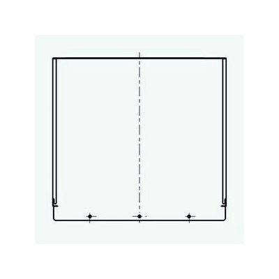 三菱 化粧幕板 P-100FBK・100FBKL専用 壁掛型フィルターボックス用 高さ:300mm対応 P-1030KP