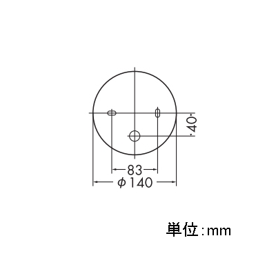 DAIKO LED浴室灯 防雨・防湿形 白熱灯60W相当 非調光タイプ 7.3W 天井付・壁付兼用 電球色タイプ  DWP-37167 画像3