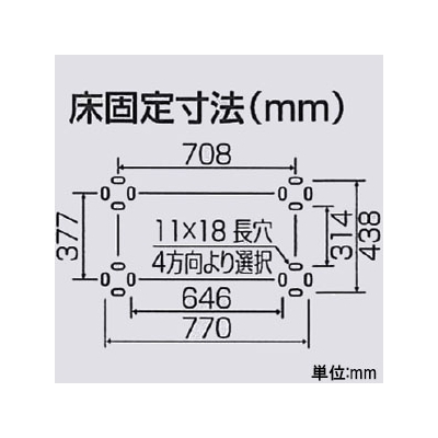 オーケー器材 アルミ製据付架台 《アルミキーパー》 平置台 耐食アルミ合金 最大積載質量80kg  K-AH83H 画像2