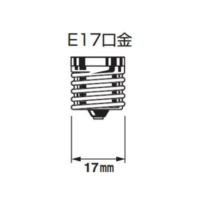パナソニック ミニレフ電球 110V 40W E17口金 50ミリ径  LR110V40WS 画像3
