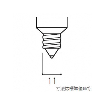 パナソニック ミニハロゲン電球 220V 500W E11口金  JD220V500W/E 画像2