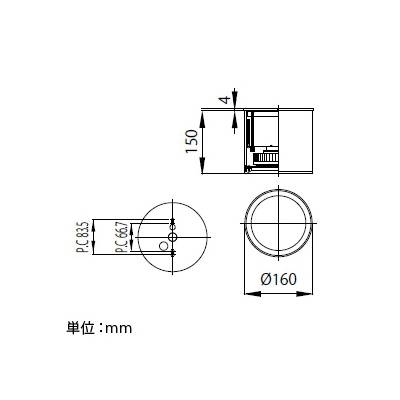 山田照明 LED軒下シーリング 防雨型 電球色相当 定格光束1083lm FHT24W相当 ダークシルバー  AD-2602-L 画像3