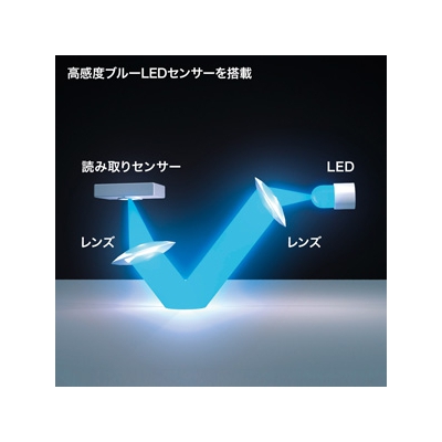 サンワサプライ ワイヤレスブルーLEDマウス Bluetooth3.0 超小型サイズ ブラック  MA-BTBL27BK 画像4