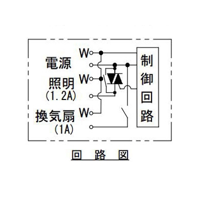 パナソニック 熱線センサ付自動スイッチ WTK2614K