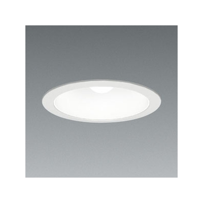 遠藤照明 LEDベースダウンライト 《LEDZ LAMPシリーズ》 フロストクリプトン球60W形相当 昼白色 口金E17 LEDランプセット 埋込穴φ125 白コーンタイプ  ERD5717W+RAD-714N
