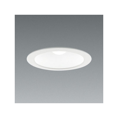 遠藤照明 LEDベースダウンライト 《LEDZ LAMPシリーズ》 フロストクリプトン球60W形相当 昼白色 口金E17 LEDランプセット 埋込穴φ100 白コーンタイプ ERD5718W+RAD-714N