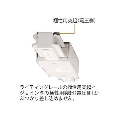 東芝 T形ジョインタ 右用 Ⅵ形 引き込み用端子・接地極端子付 白  NDR0235 画像2