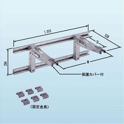 (N)日晴金属 PCキャッチャー 壁面用ブラケットタイプ 溶接亜鉛メッキ仕上 PC-BG30