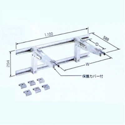 (N)日晴金属 PCキャッチャー 壁面用ブラケットタイプ 溶接亜鉛メッキ仕上 PC-BG60