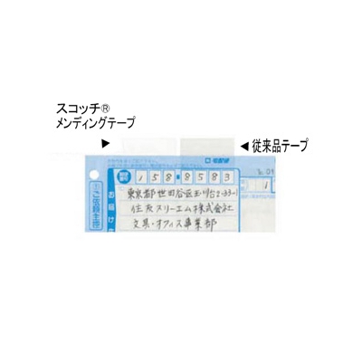 スリーエムジャパン 《スコッチ》 メンディングテープ 12mm×30m  810-1-12 画像2