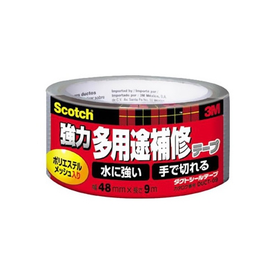 スリーエムジャパン 《スコッチ》 強力多用途補修テープ 48mm×9m シルバー DUCT-09