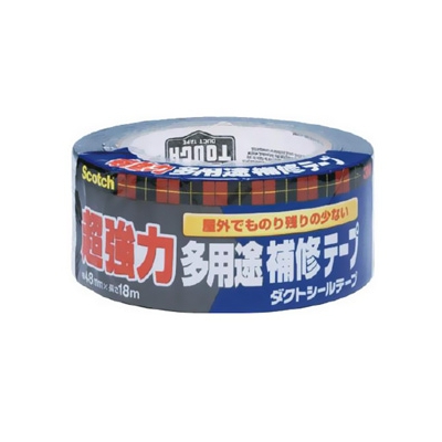 スリーエムジャパン 《スコッチ》 超強力多用途補修テープ 48mm×18m ダークグレー  DUCT-NR18