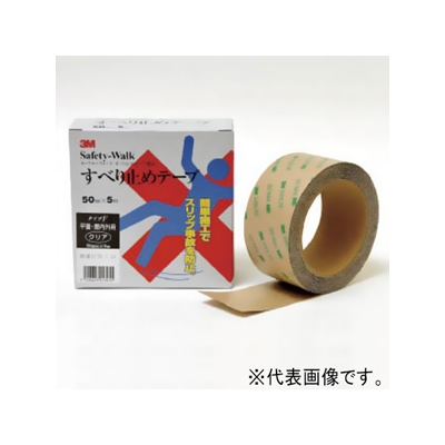スリーエムジャパン すべり止めテープ セーフティ・ウォーク 平面用 100mm×5m 透明 FCLE100*5