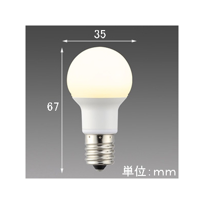 三菱 LED電球 《MILIE ミライエ》 全方向タイプ 小形電球形 40W形相当 全光束480lm 昼白色 E17口金  LDA4N-G-E17/40/S-PS 画像2