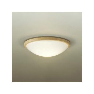 DAIKO LED小型シーリングライト 白熱灯100W相当 非調光タイプ 電球色タイプ ホワイトアッシュ  DCL-38605Y