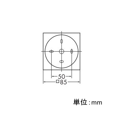 DAIKO LED小型シーリングライト 白熱灯60W相当 非調光タイプ 天井付・壁付兼用 昼白色タイプ 四角型  DBK-39359W 画像3