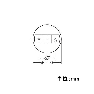 DAIKO LED小型シーリングライト ランプ付 白熱灯60W相当 非調光タイプ 6.6W 口金E26 電球色タイプ  DCL-38714Y 画像2