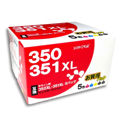 スカイホースジャパン SHC-350XL+351XL-5PACK