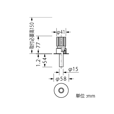 山田照明 LED一体型ダウンライト アンビエントタイプ ダイクロハロゲン40W相当 電球色 配光角度43° 天井切込穴φ50mm 電源別売  DD-3454-LL 画像3