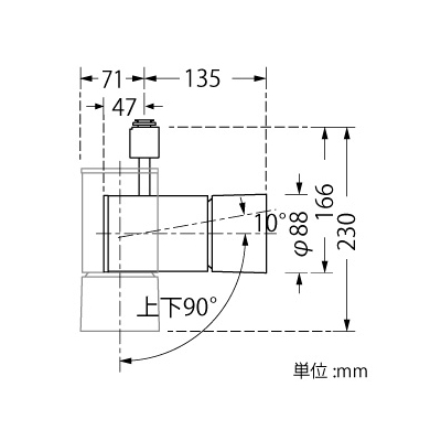 山田照明 LED一体型スポットライト ダクトプラグタイプ 調光対応 HID35W相当 昼白色 配光角度21° 天井・壁付兼用  SD-4433-N 画像2