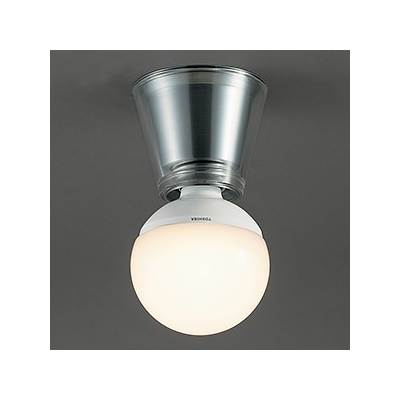 山田照明 LEDランプ交換型シーリングライト 非調光 ボール球60W相当 電球色 E26口金 天井・壁付兼用 ランプ付 LD-2996-L