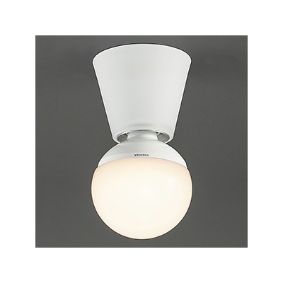 山田照明 LEDランプ交換型シーリングライト 非調光 ボール球60W相当 電球色 E26口金 天井・壁付兼用 ランプ付  LD-2997-L