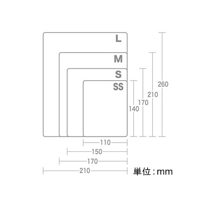 サンワサプライ マウスパッド Mサイズ ブラック  MPD-EC25M-BK 画像4