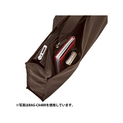 サンワサプライ カジュアルPCバッグ シングルタイプ 16.4インチワイド対応 ピンク  BAG-CA4P 画像4