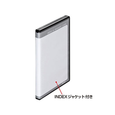 サンワサプライ DVDトールケース型メモリーカード管理ケース SDカード用 両面収納タイプ 36枚収納  FC-MMC21SD 画像3